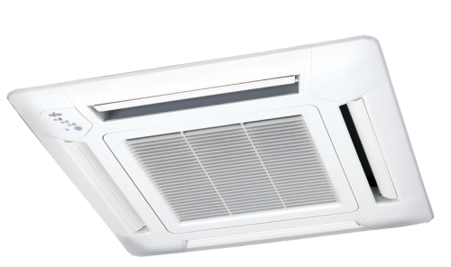 Инверторная компактная кассетная сплит-система FUJITSU  AUYG18LVLB/UTGUFYDW/AOYG18LBCB холод 5,2 кВт, тепло 6,0 кВт